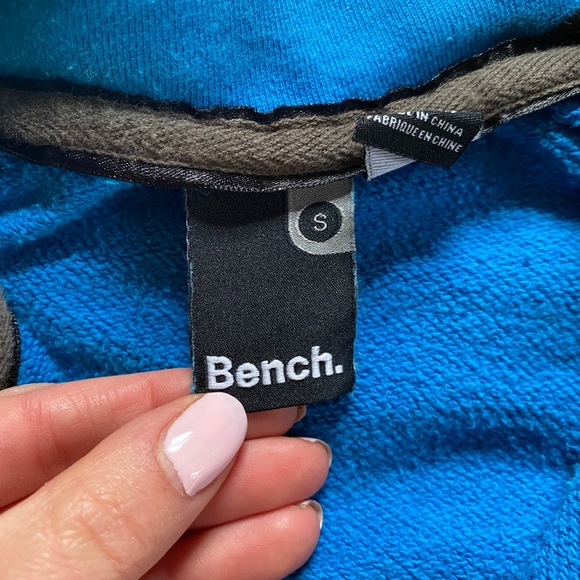 BENCH BLUE/CHARCOAL ZIP UP SIZE SMALL - Picture 3 of 3
